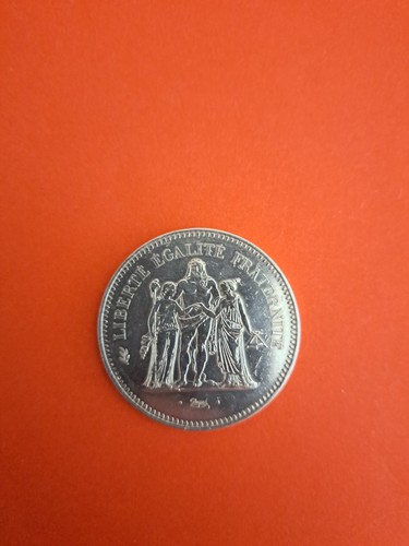 Piece francs argent - de,