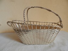 porte bouteille métal tressé