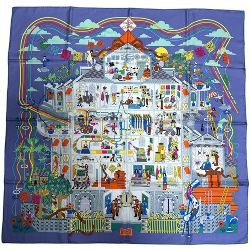 Authentique foulard hermes - foulard,
