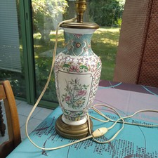 Porcelaine chinoise montée en