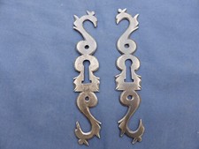 2 entrées serrure fer forgé