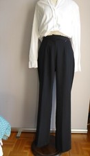 LOLA  Pantalon fluide noir coupe jodhpur  t 38 