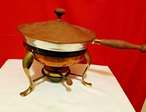 Vtg copper brass - copper/brass, chaffing