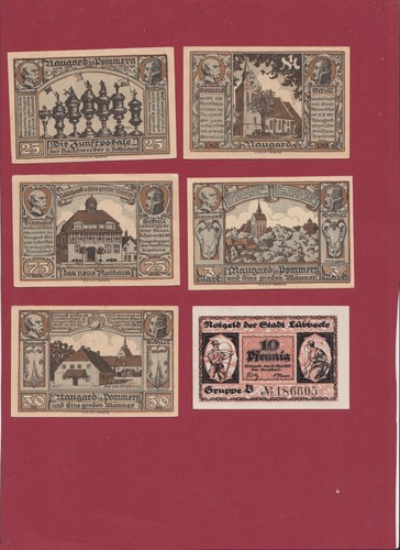Allemagne 10 notgeld - -,