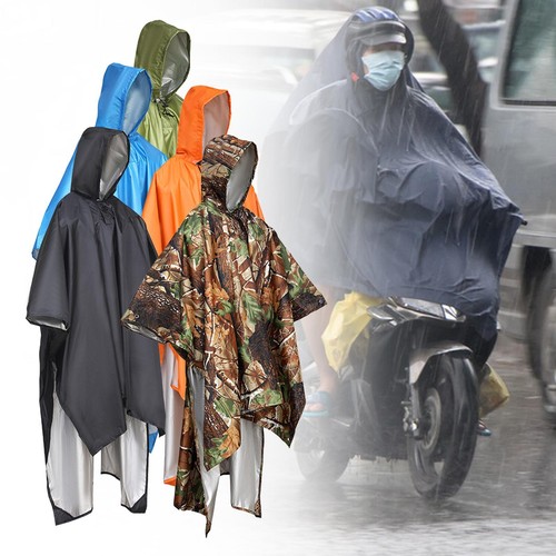 Poncho pluie capuche - poncho, de