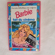 Livre Barbie Fait du cinéma Éditions Hemma 1993 Collection mini-club Mattel N°2