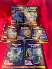 FLEUVE NOIR  ANTICIPATION,  collection la fusée,  lot 7 de livres  en bon  état