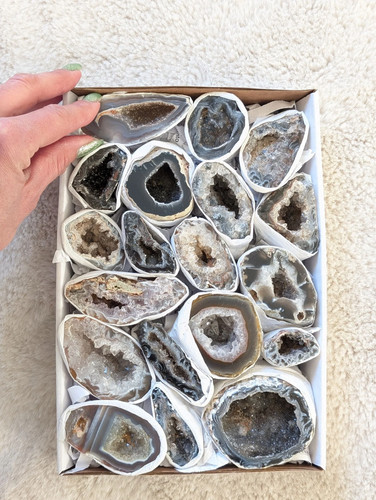 Géode agate choix - géode,