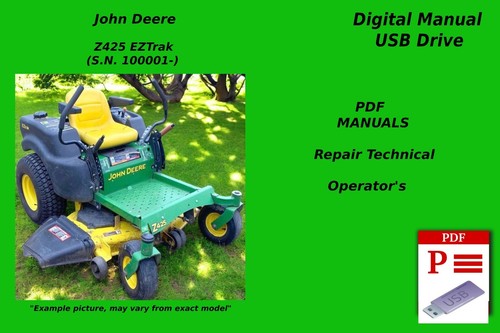 John deere z425 zero turn - john,