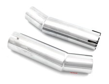 Emgo chrome upswept muffler - emgo,