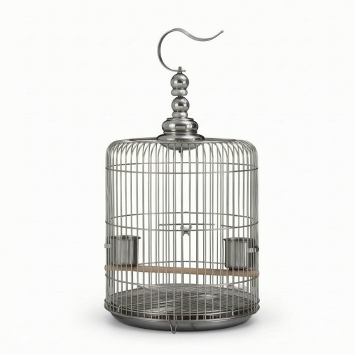Cage ronde métal - en,