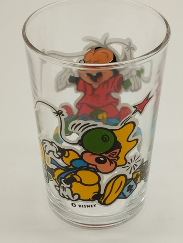 Verre moutarde disney - verre,