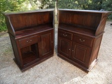 Grand comptoir bar en teck massif