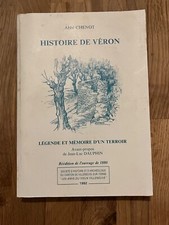 Livre Histoire de Véron par Abbé Chenot 1992 (L7)