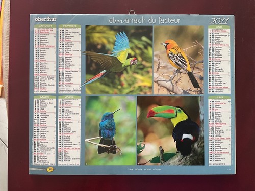 Calendrier oberthur 2011 ibis - calendrier,