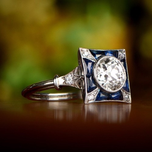 Bague fiançailles art - bague, de