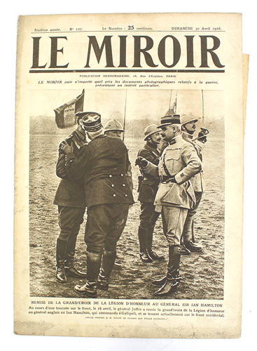 Magazine français le miroir - français,
