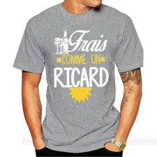 Ricard T-shirt apéritifs manche courte couleur et taille au choix XS au 4Xl