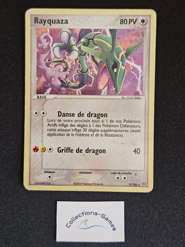 Carte pokémon rayquaza - carte, 9/106