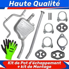 Kit de pot d'échappement pour Ford Mondeo 4 IV MK4 1.8 TDCi 2.0 TDCi (2007-2014)