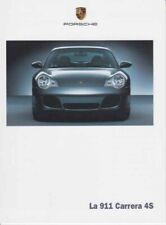 Catalogue Brochure Porsche 911 Carrera 4S 996 01/2002 Suisse en français