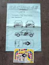 Renault Clio Williams decal