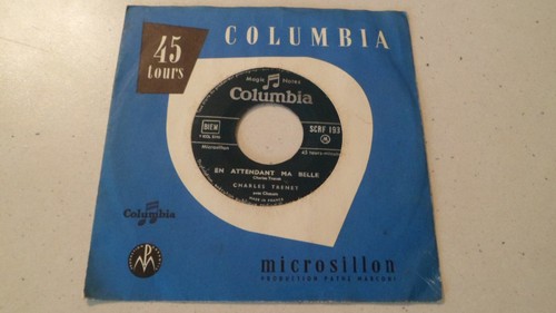 Disque columbia 45t - 45t, french