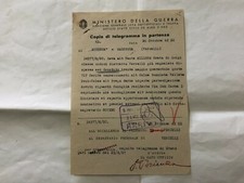 WW2 MINISTERO DELLA GUERRA