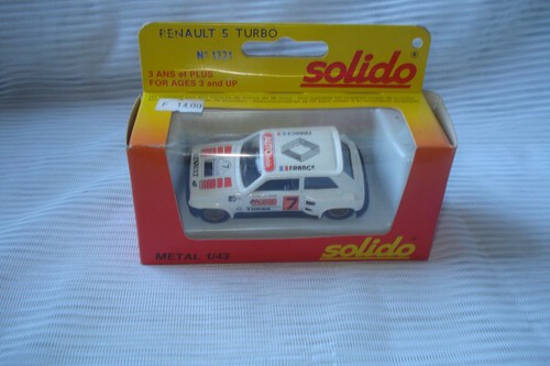 Solido 1321 renault 5 turbo - :,