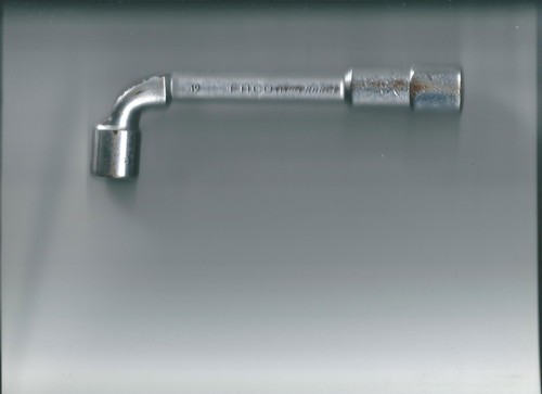 Clé pipe débouchée - clé, 6x6