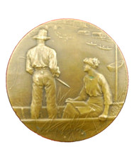 MEDAILLE en bronze  par