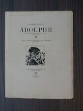 BENJAMIN CONSTANT-ADOLPHE-SPECIMEN DE SOUSCRIPTION-GRAVURES G.JEANNIOT-1901
