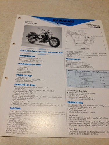 Kawasaki vn800 800 97 98 - vn,