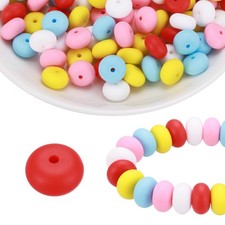 Perles en silicone 110pcs 14mm