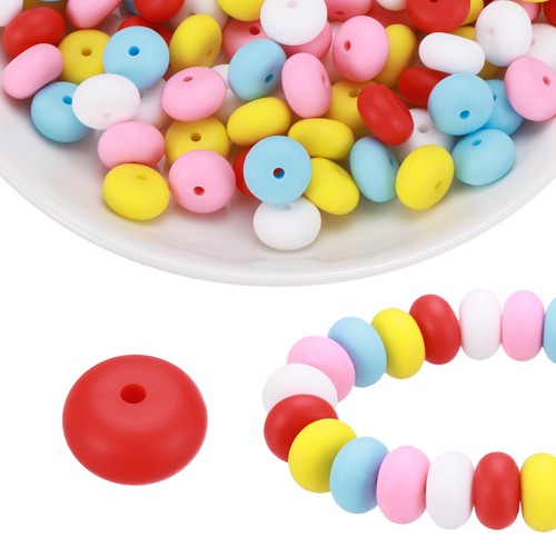 Perles silicone 110pcs - perles, en