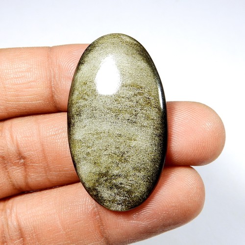 Cabochon obsidienne dorée - cabochon, d'obsidienne