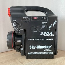 Baterie 12 V Mobile power station with Spotlight and radio » Sky-Watcher 250A