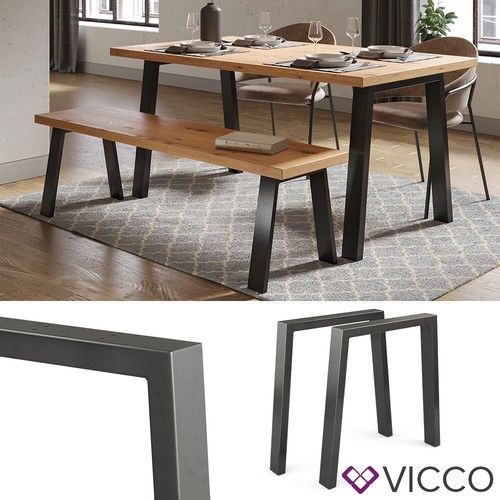 Pieds table vicco - pieds, de