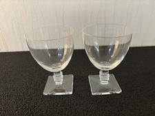 2 verres a vin rouge modèle Argos en cristal Lalique (prix à la pièce)