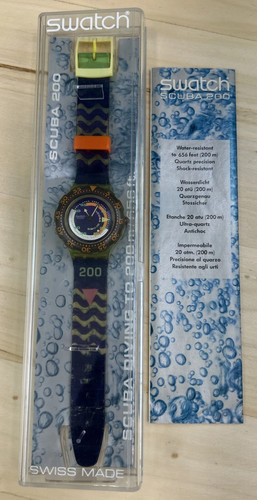 Swatch 1990s scuba diving 200m - 1990s,