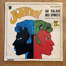 Vinyle 33T Johnny Au Palais