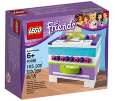 Lego Friends 40266 Storage Boîte Rangement Commode Avec Tiroir Et Pont