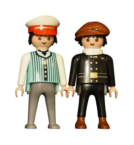 Playmobil personnage train