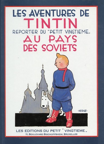 Herge tintin aux pays - tintin,