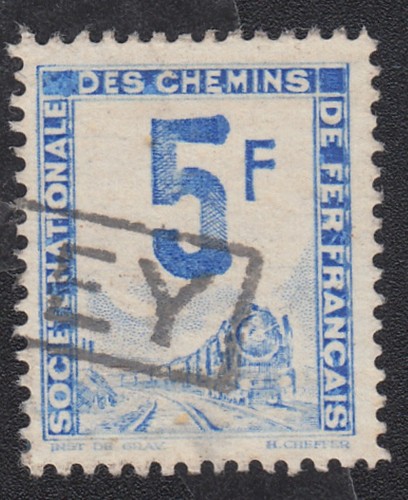 Timbre france 1944 sncf - timbre,