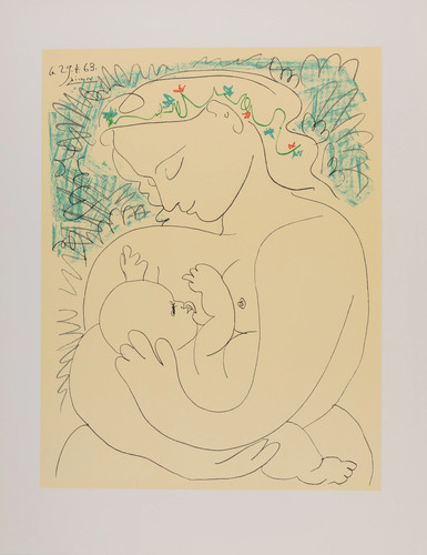 Pablo picasso maternité - :,