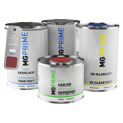 Peinture voiture pot pour