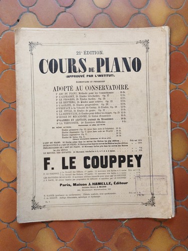 Cours piano 21e édition - cours,