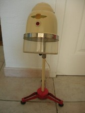 ANCIEN SECHOIR DE POUPEE SECHE CHEVEUX CASQUE COIFFEUR JOUET  DINETTE ANNEES 50