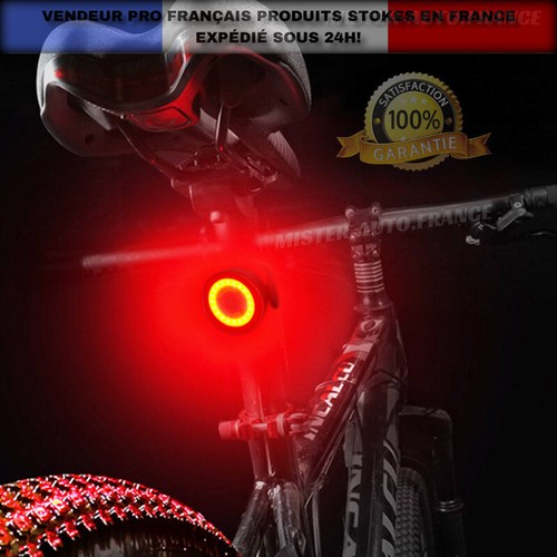 Feu led velo - feu, arriere